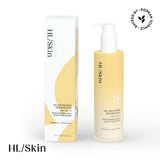 אריזת ג'ל ניקוי פנים HL/SKIN של הרבלייף על רקע לבן